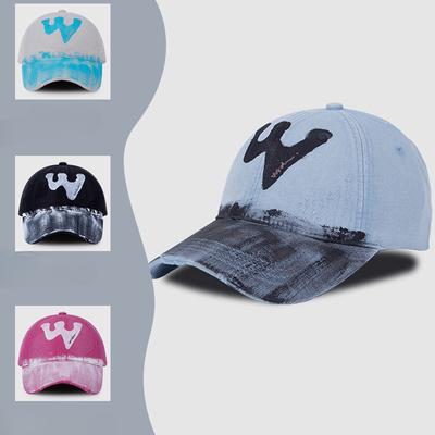 American Graffiti Letters Baseball Cap Men Spring Fashion Versatile Hip-hop Baseball Cap Trendy Personality Shopping Couple Hat