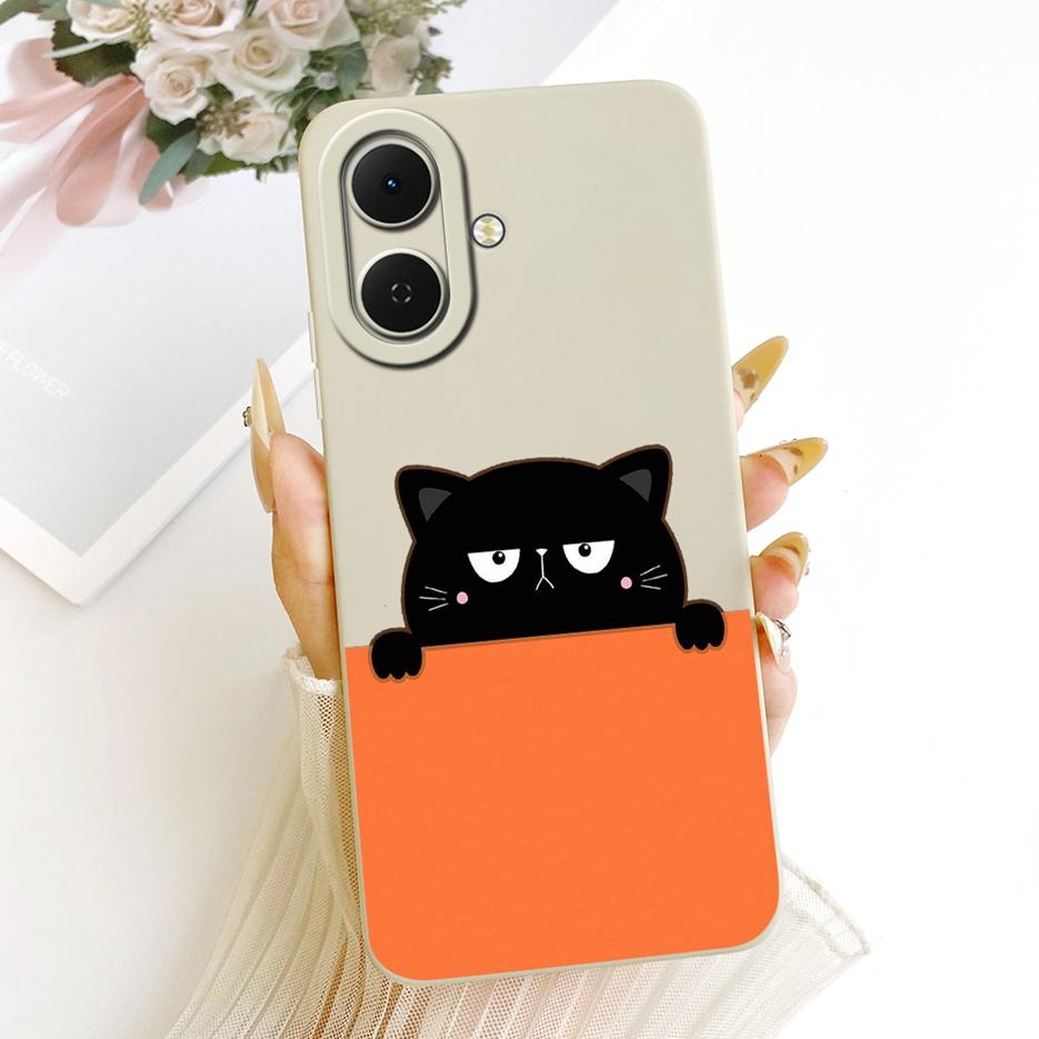 Für Tecno Spark Go 2 Hülle KM4 Niedlicher Hund Panda Cartoon Hülle Weiches TPU Mattes Handyhülle Für Tecno Pop 10 Pop10 Spark Go 2 Go2 Schale
