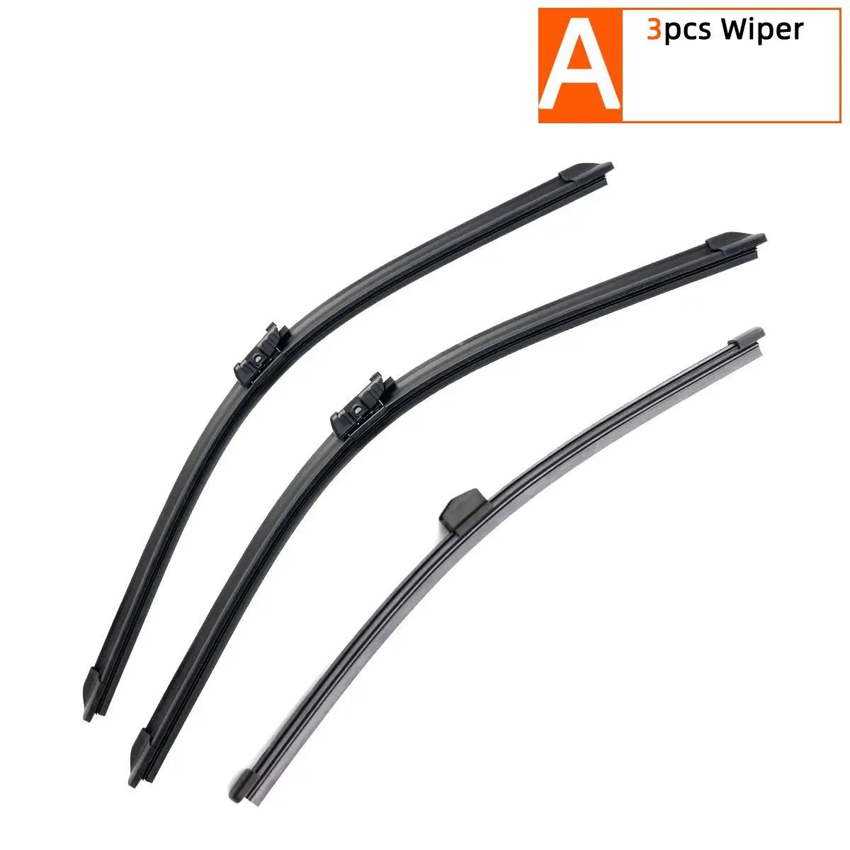 3PCS Car Wiper for Changan Chana UNIT UNI-K 2022- Front Rear Windshield 3 PCS