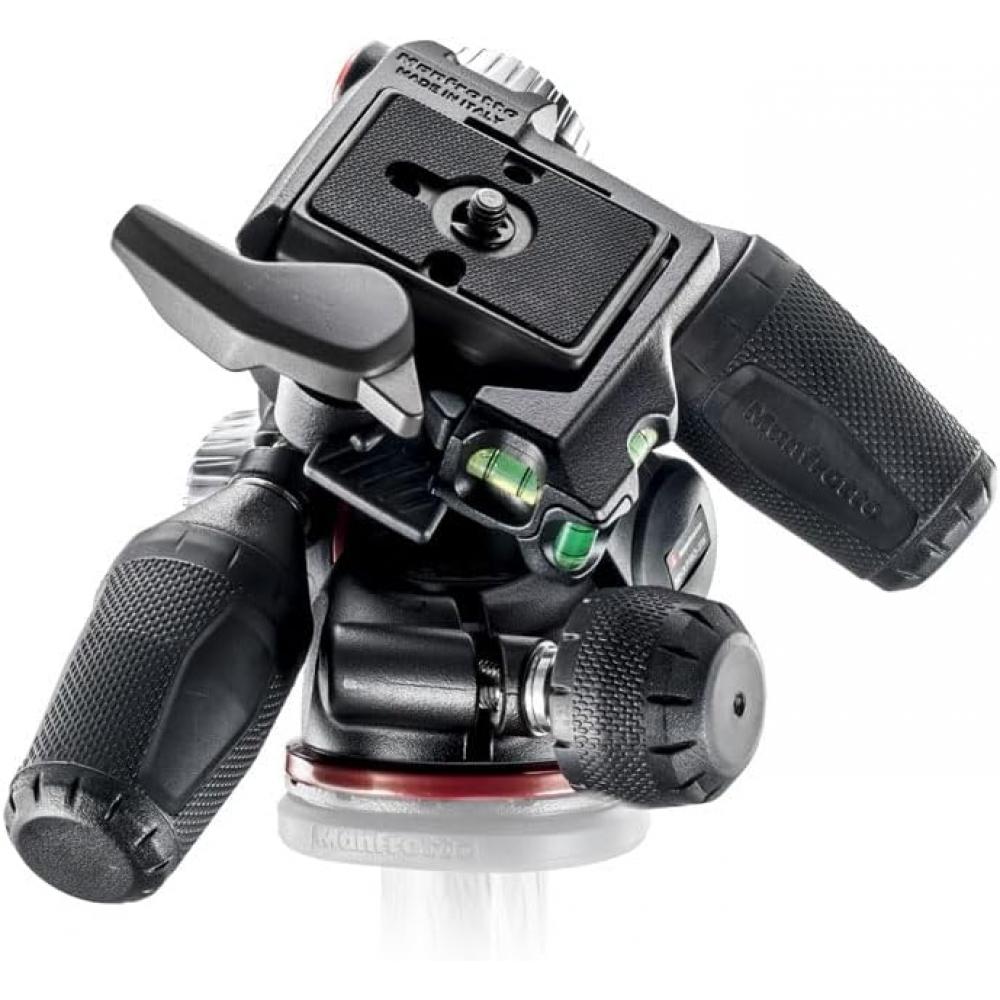 Manfrotto Xpro 3 Way Head With Quick Plate  Cleaning Cloth Included  Weight 1kg 