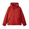 Unisex Hooded Windproof Waterproof Outdoor Jacket Hiking Camping Fall Lightweight Breathable Raincoat