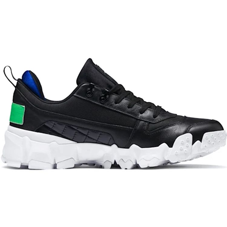 PUMA Trailfox Men's Outdoor Boots Black Green Blue Lightweight Comfortable 369470-02
