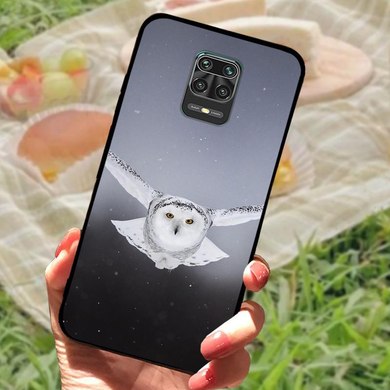For Xiaomi Redmi Note 9 Cases Soft TPU Silicon Cartoon Phone Back Cover On Redmi Note 9 Pro Coque Note 9s Note 9 s Bumper Fundas