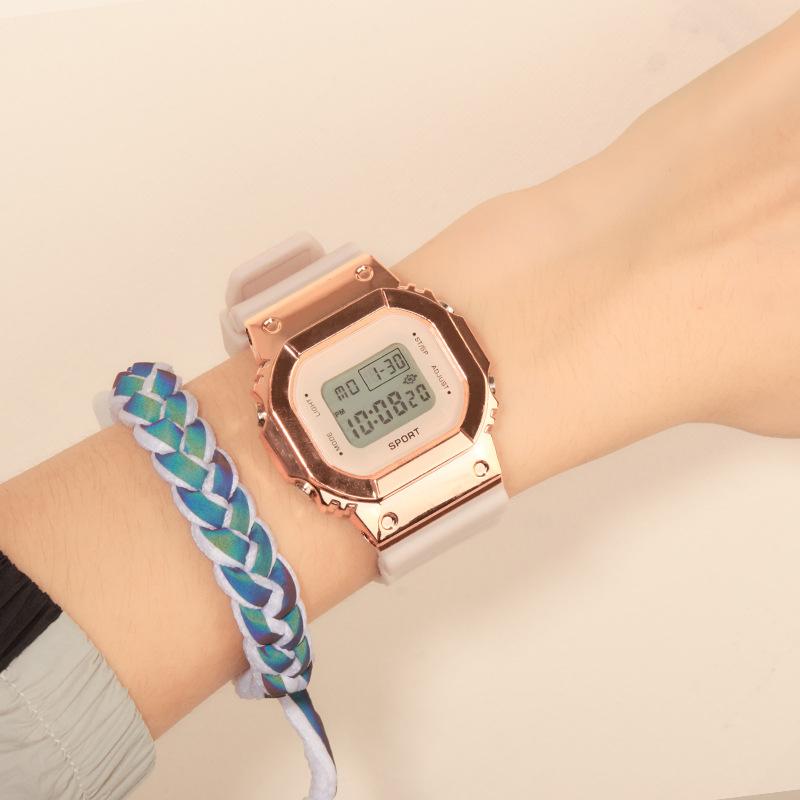 Fashion Mens Women Sport Watches Silicone Calendar Electronic Watch Student LED Digital Watch