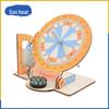 Sundial: Handmade Wooden DIY Science Experiment Kit for Primary School