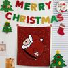 Christmas Hanging Cloth Wall Tapestry Accessorie Home Decoration Christmas New Year Decoration Room Aesthetic Accessories