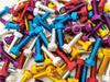 10pcs colorful universal 6MM racing motocross part kit fairing dirt pit bike moto fixing Nuts Bolts accessories motorcycle screw