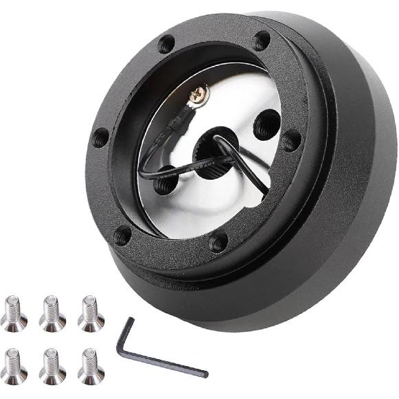 125H Aluminum 6-Hole Steering Wheel Short Hub Adapter Fits For Toyota Camry Tacoma Corolla FJ Cruiser Tundra Matrix Lexus IS GS Scion FR-S XA XB XD