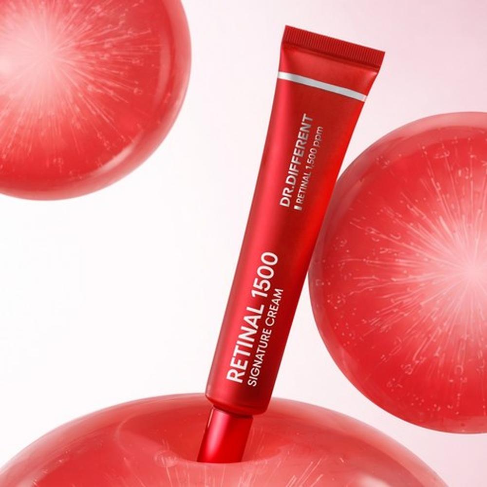 DR.DIFFERENT Retinal 1500 Signature Cream 30g - Retinol, straffend, Anti-Aging, Textur, Koreanisch