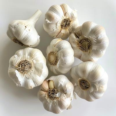 250 White Garlic Seeds