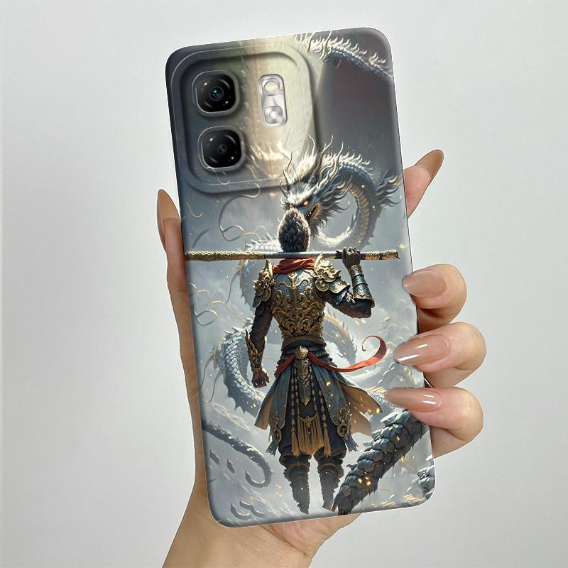 For Infinix Hot 50i Case Hot50i X6531 Soft Silicone TPU Painted Phone Coque Cartoon Printed Shockproof Protective Fundas Cover