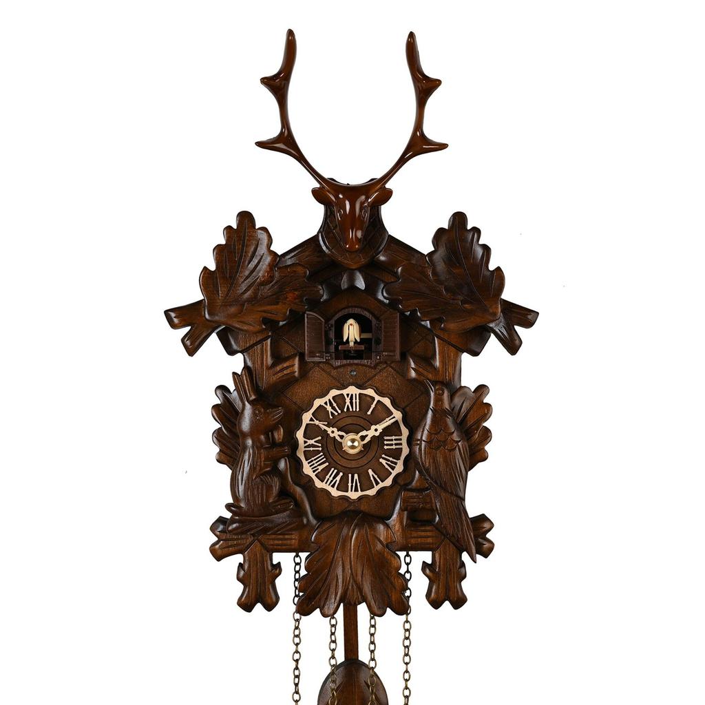 Qtz Cuckoo Clock - Stag