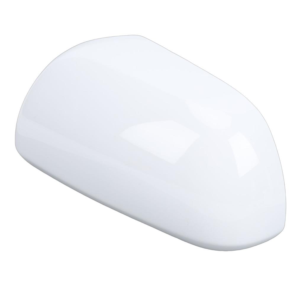 Door Side Rearview Mirror Cover Cap White Clip On Exterior Mirror Cover Trim Replacement for Toyota 2012 2020 Left
