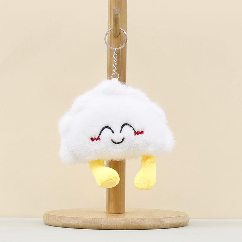 Toy Plush Dumpling Cute Cartoon Keychain Backpack Pendant Children Holiday Gift