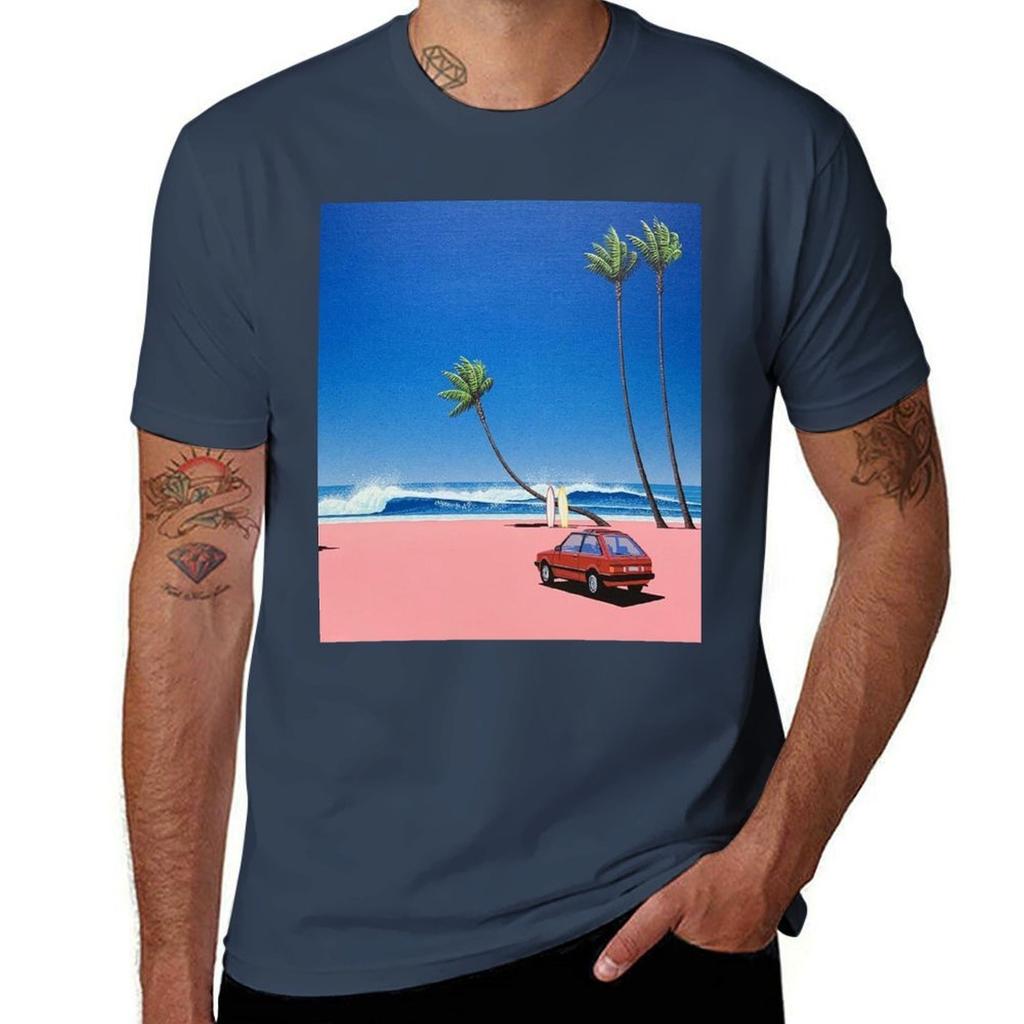 Hiroshi Nagai Tshirt Casual Loose Fit Short Sleeve Tshirt