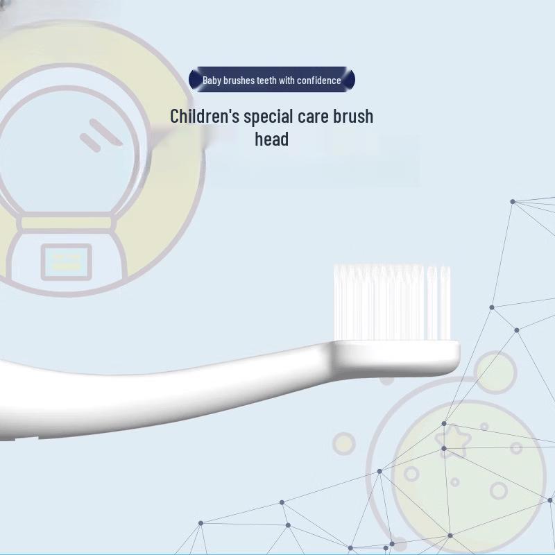 Mi Ling Children s Soft Bristle Electric Toothbrush Head CN plug (adapter included)