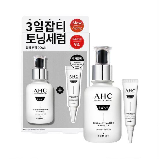 AHC Pro Shot Gluta Bright Intra Serum 40ml (+ Eye Cream 10ml)