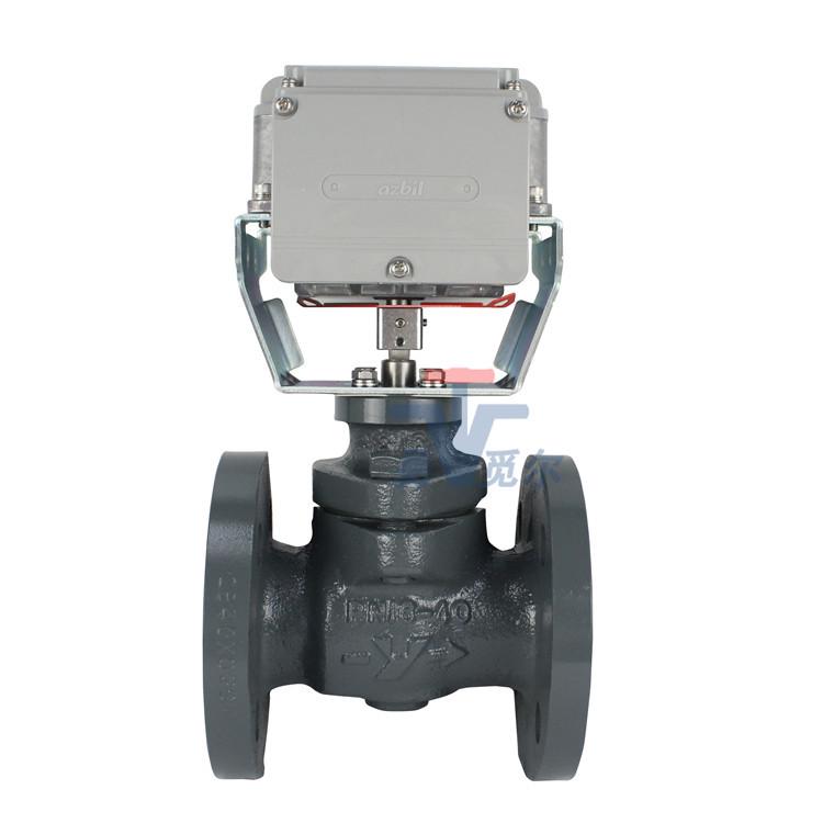 Azbil Yamatake Two-Way Electric Ball Valve (Model: VY5110L0022/VY5110L0041, AC24V)