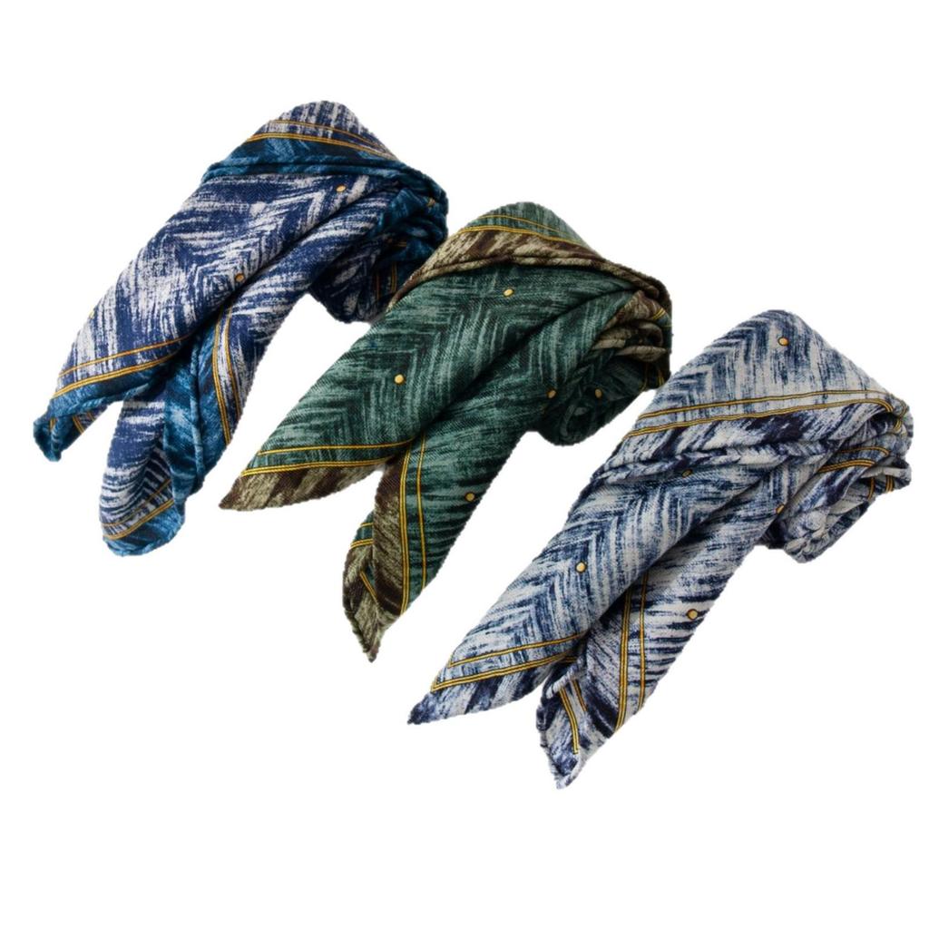 2025 Autumn Luxury Silk Wool Scarf: Versatile, High-End Neck Warmer & Shawl for Women