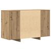Artisan Oak Sideboard 120 x 41 x 75 cm Particleboard