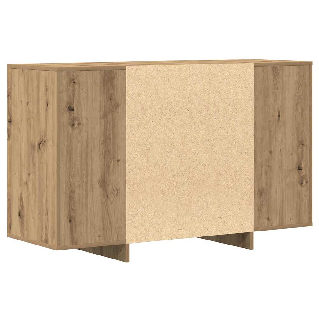 Artisan Oak Sideboard 120 x 41 x 75 cm Particleboard