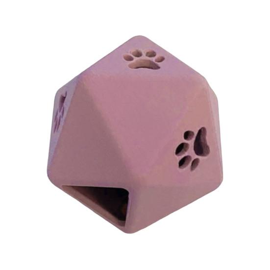 Katzen Leckerli-Spender Würfel Interaktives Futterspielzeug Polyedrischer Würfel Lustiger Leckerli-Spender Katzen Puzzle