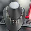 Fashion Trend Necklace Y2k New Free Add/Subtract Fringe Choker for Unisex Men And Women Punk Personality Jewelry Accessories