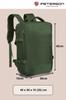 PTN 24421-5111 Green Travel Backpack