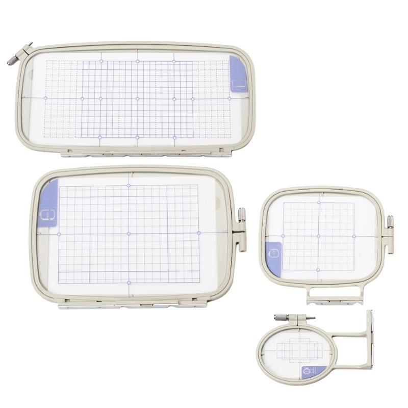 4 Pcs/Set Embroidery Machine Hoop for PE780D PE770 PE700 PC6500 PC8500 Adjustable Embroidery Hoop Embroidery Frames