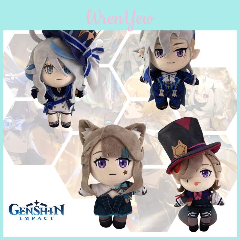 Original Anime Genshin Impact Plush Doll Wendy Klee Hu Tao Zhongli And More