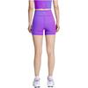 SAUCONY Solid Color Slim Fit Sports Shorts Women Shorts Purple Blue SC1230226A-BL23