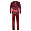 Christmas Prints Family Matching Long Sleeve Tops+Pants Set Family Matching Sets