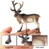 Cross-Border Animal Simulation: Forest Reindeer & White-Tailed Deer Christmas Toy Ornament for Children