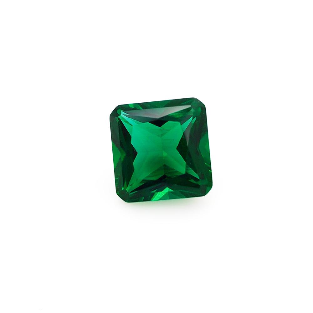 High-Quality Lab-Grown Zambian Emeralds: Various Shapes & Sizes
