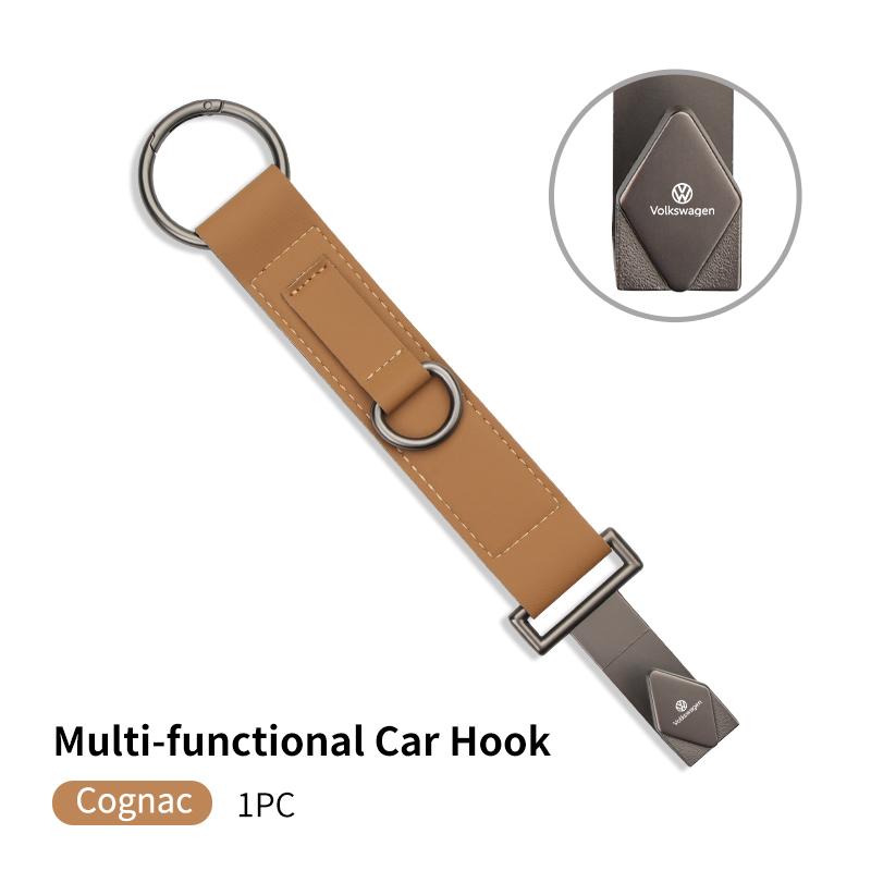Car Storage Hook Long Headrest Hanger Seat Back Purse Bag Hook For Volkswagen VW Golf 4 5 6 7 Polo Jetta Sagitar Magotan Passat ze4