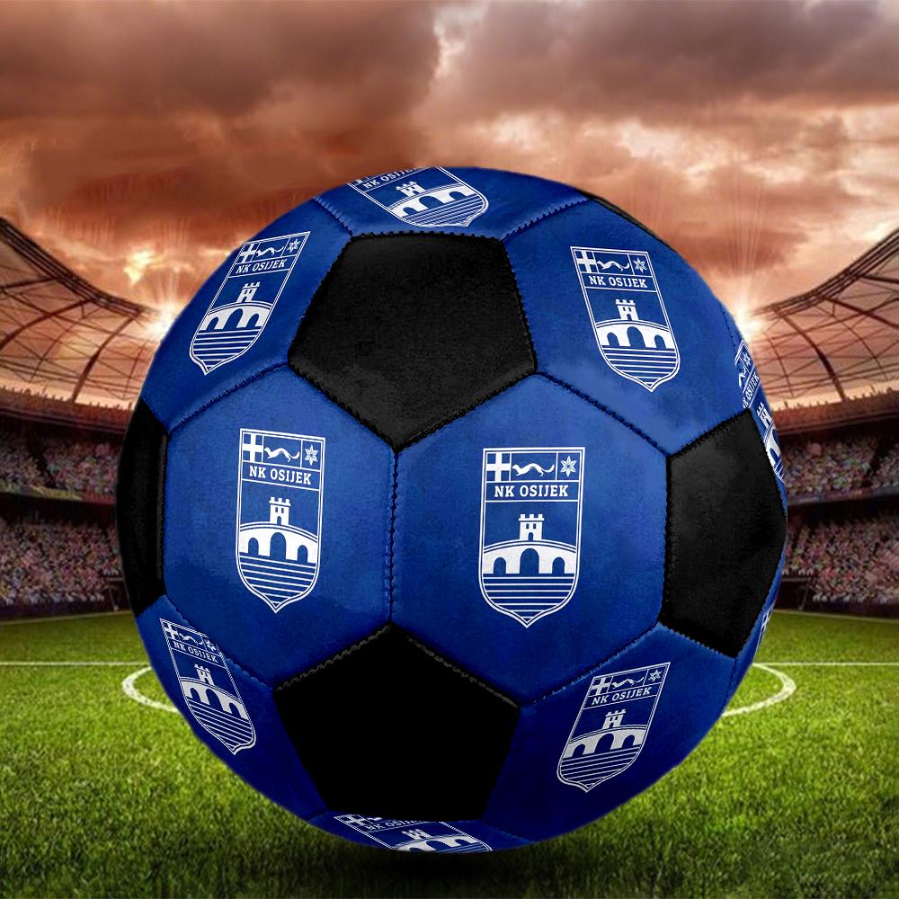 SIZE 5 NK Osijek Soccer Ball Colorful All Ages Machine Stitched PVC Competition Ready Durable High-Bounce