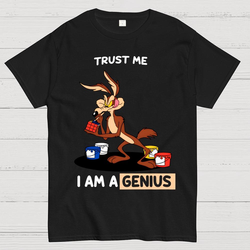 Trust Me I'm a Genius Funny Unisex Heavyweight 100% Cotton T-shirt
