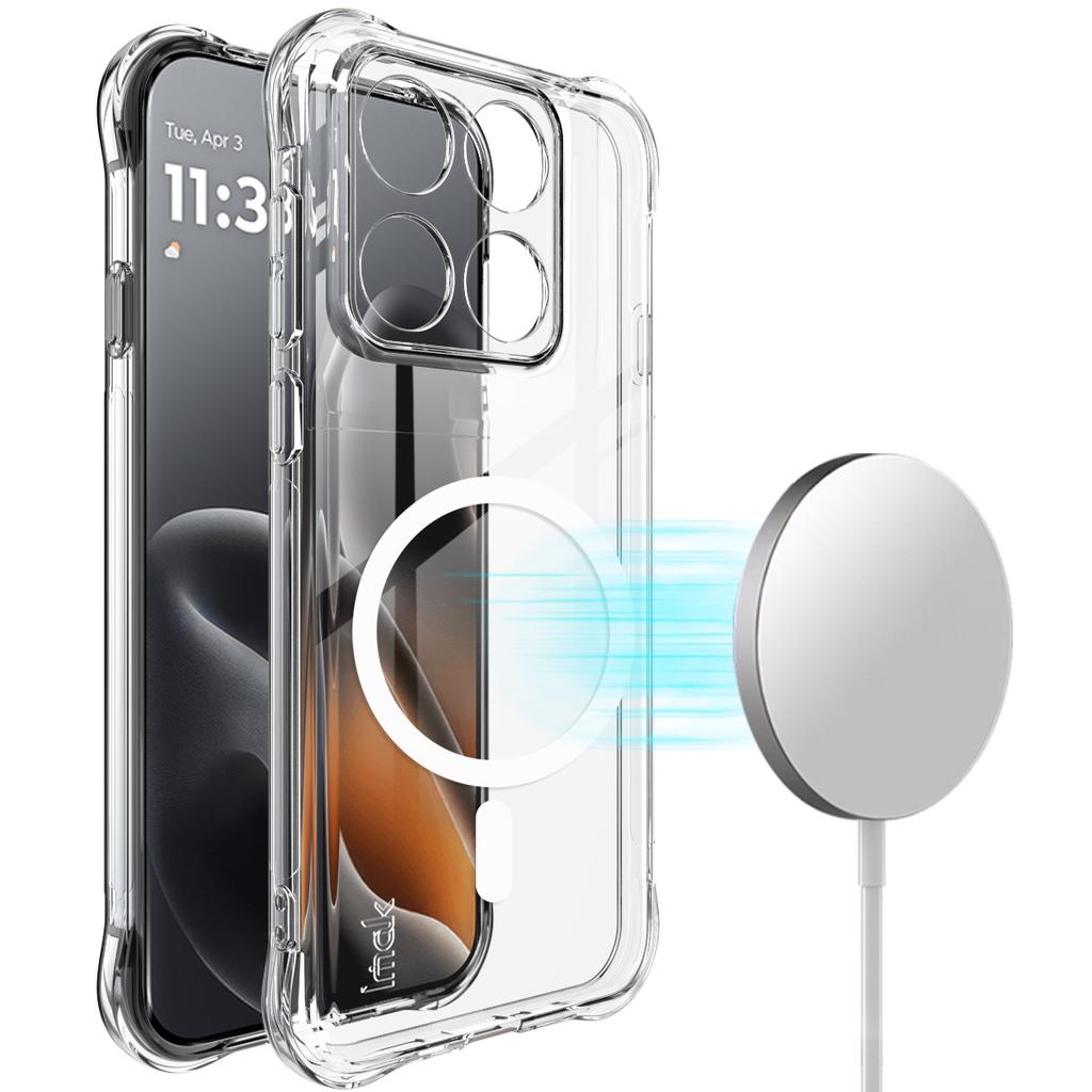For Moto Edge 5G 2026 Phone Case IMAK Shock-resistant Soft Magnetic Case