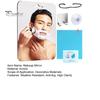 30x20CM Fogless Shower Mirror with Suction Cup Razor Holder Hook Anti-fog Men Shaving Makeup Mirror Shatterproof Frameless Bathroom Hanging Vanity