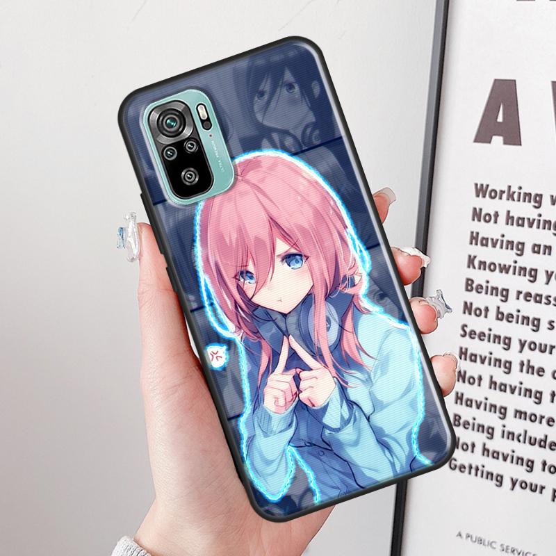 

Чехол для телефона Nakano Miku manga для Xiaomi Redmi Note 11 Pro 8 9 10 Pro 9S 10S Redmi 10 9 9A 9C 9T Redmi 8A