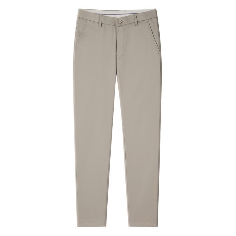 Judger Men's Tencel Cotton Blend Stretch Business Casual Trousers