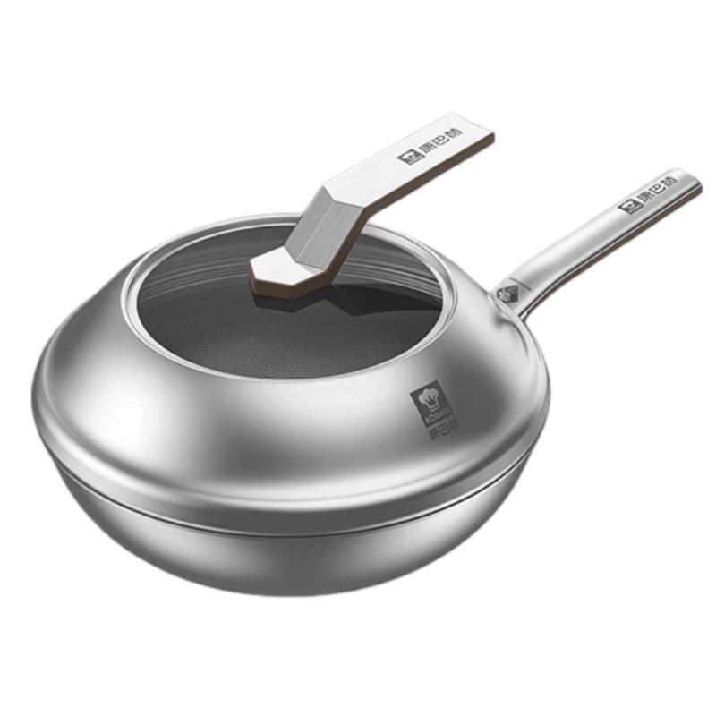 KABACH 5th Gen 32cm 0-Coating Titanium Non-stick Wok