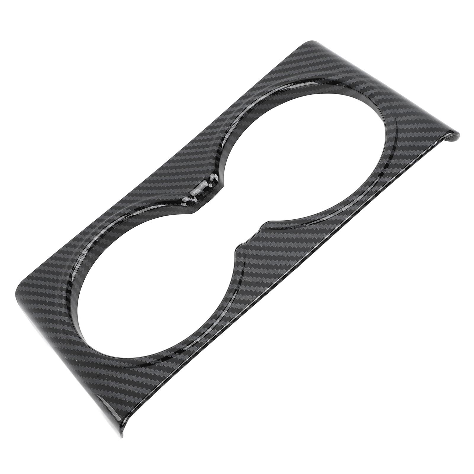 Крышка держателя стакана подлокотника задней консоли, износостойкая отделка рамки держателя стакана для воды для обновления