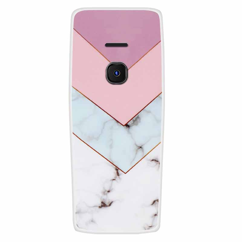 For Nokia 8210 4G Case Soft Silicone Space Landscape Covers for Nokia 6300 4G Cases Colorful Bumpers Cat Phone Protective Bags