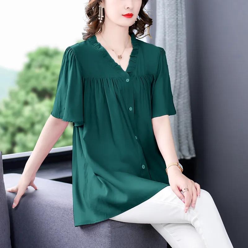 Летний маленькая рубашка — фото 9