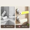 Retractable Cling Film Storage Rack Wall Mounted Paper Roll Holder  Kitchen