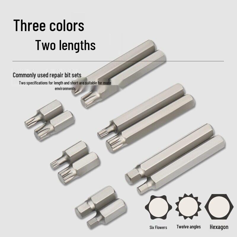 40-Piece Torx Bit & Hex Socket Wrench Set for Auto Repair