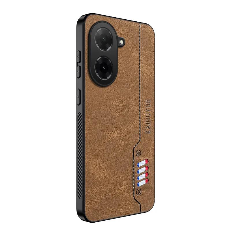 

For Xiaomi Redmi A5 4G Skin Feel Matte Leather Phone Case Soft Back Cover Funda For Xiaomi Redmi A5 Protector темно-коричневого