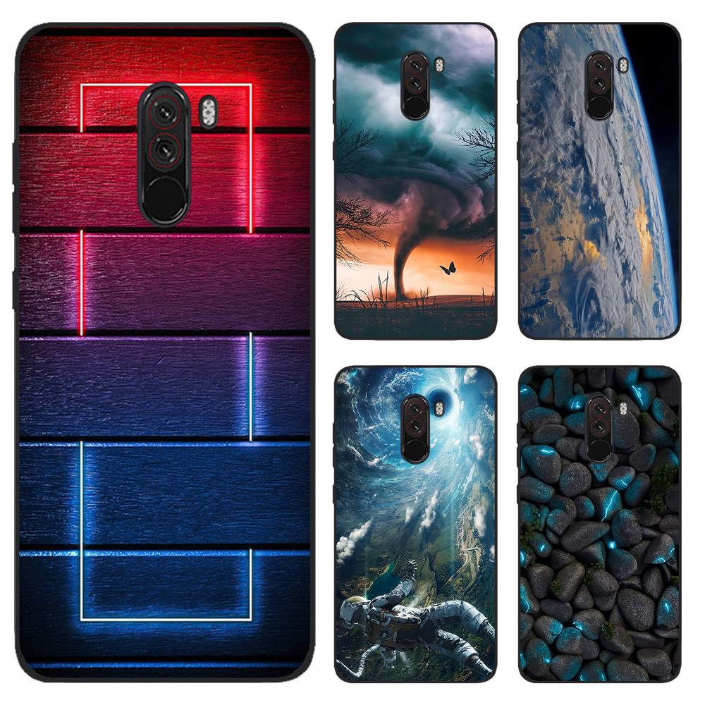 For xiaomi Pocophone F1 Case for xiaomi Poco F1 Case Silicone Soft TPU Phone Case For xiaomi Pocophone F1 Global F 1 Case Cover