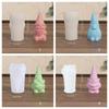 DIY Crystal Dropping Glue Mold No Face Dwarf Decoration Molds Christmas Gnome Silicone Mould Versatile Epoxy Resin Mold